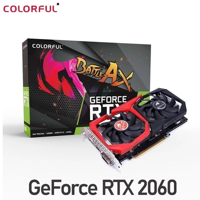 Mineur GDDR6 Graphics Card PCI Express X16 3,0 superbe de GeForce RTX 2060 colorés